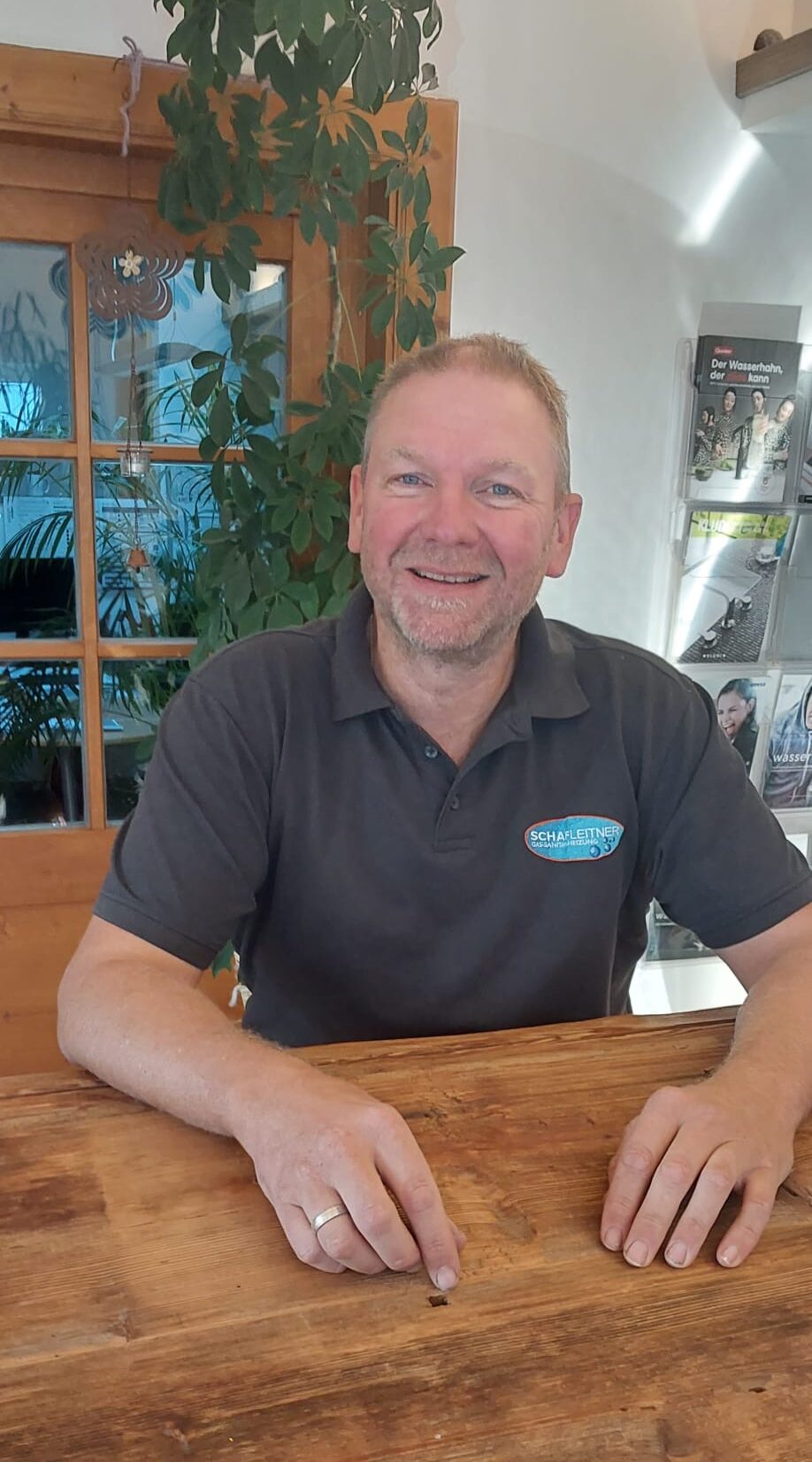 Thomas Schafleitner, Geschäftsführer, Installateurmeister bei Schafleitner Sanitär in Mondsee